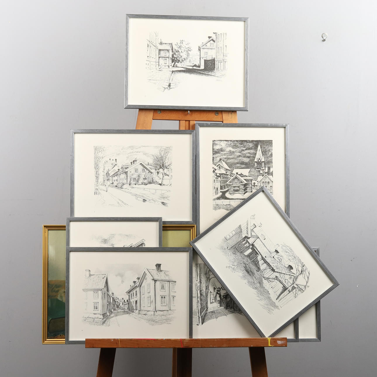 PARTY FRAMES. 9 pcs.