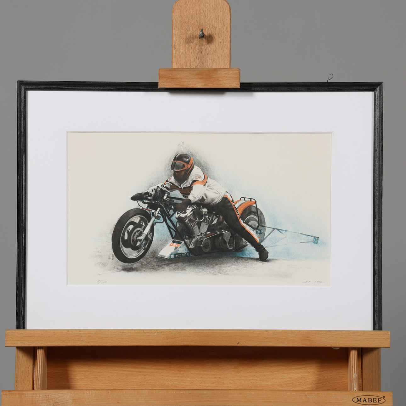 JOHN-ERIK FRANZÉN. LITHOGRAPH, signed and numbered 8/150, dated 1990.