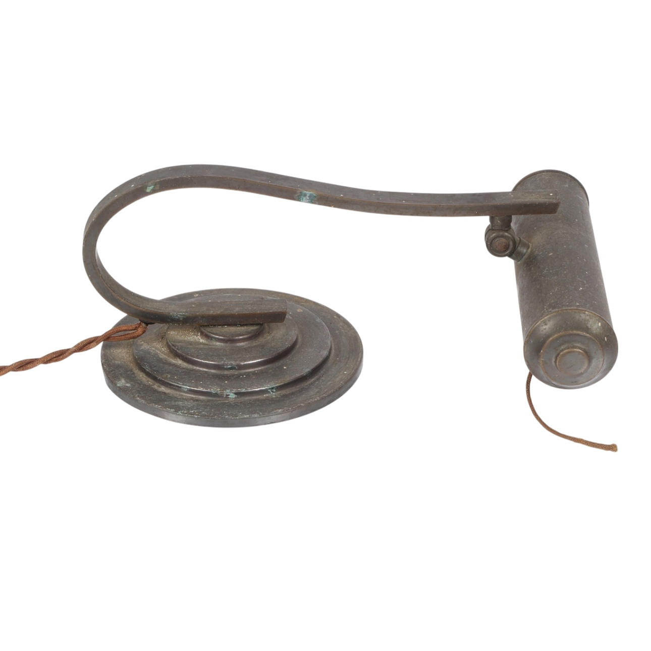 Art deco piano lamp, 1920s.