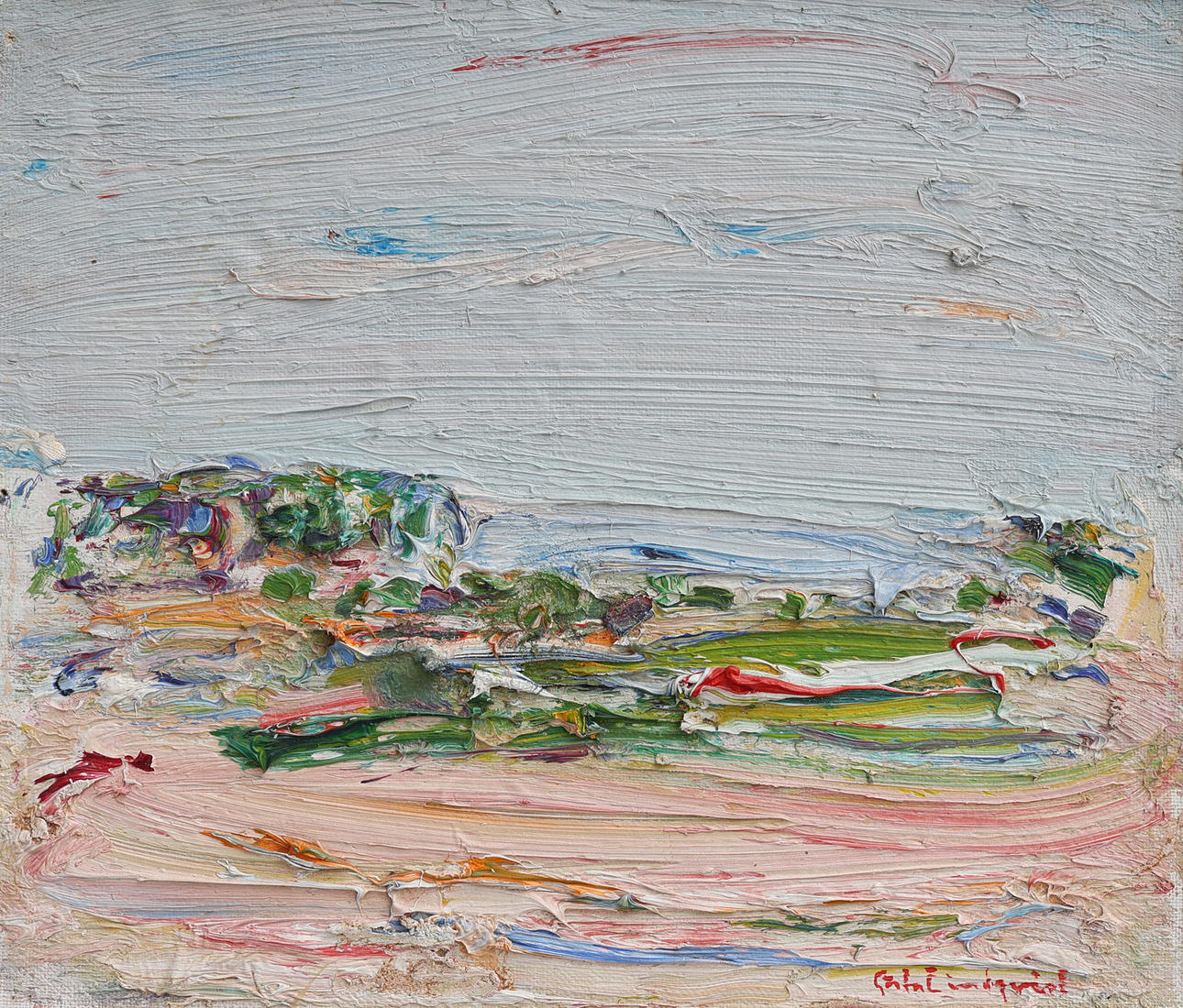 GÖSTA  LINDQVIST. LANDSCAPE.