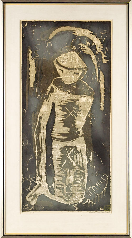 RUNE PETTERSSON. Lithography, “Mythological Figure”.