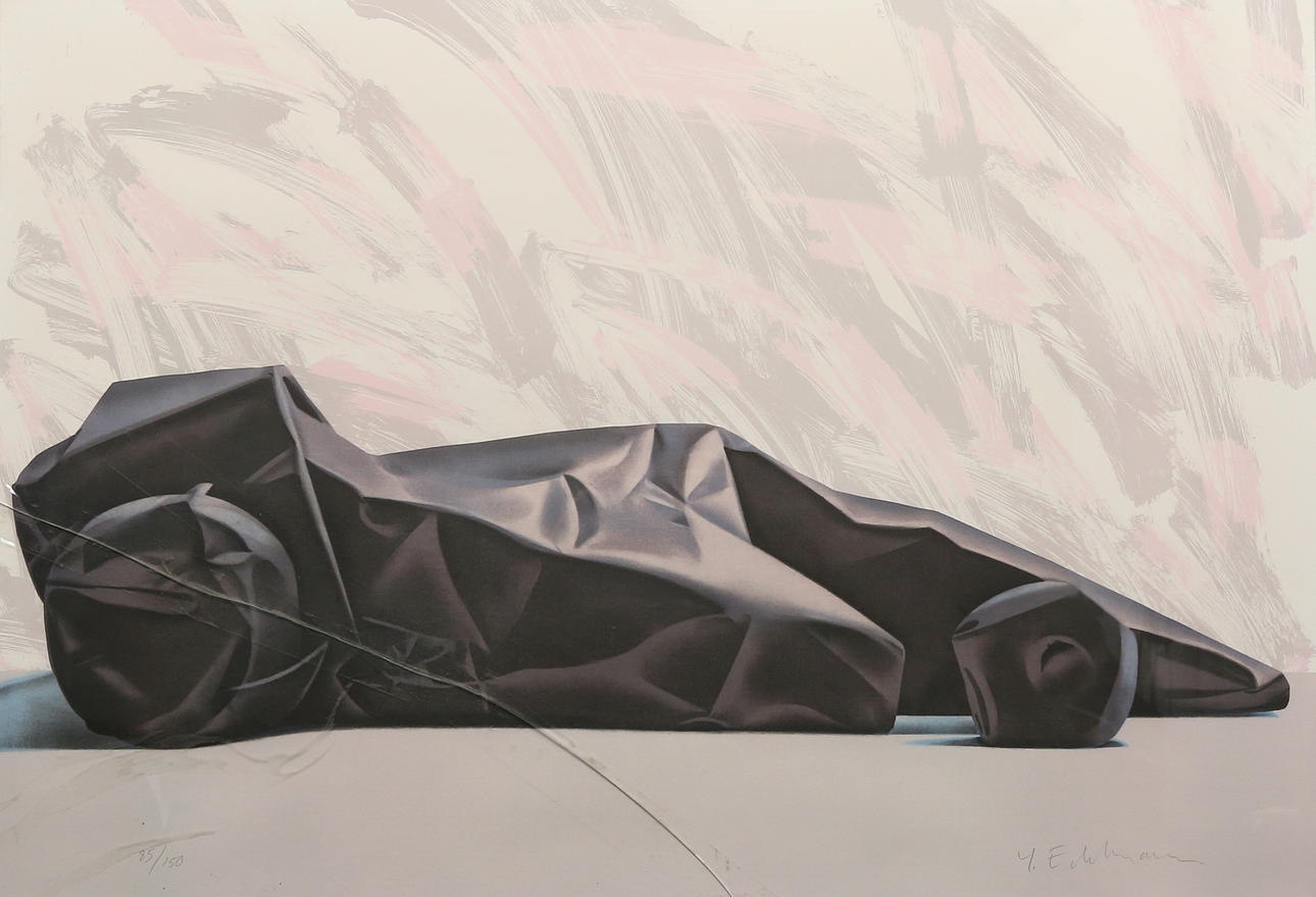 YRJÖ EDELMANN. Lithograph in colour, signed and numbered.