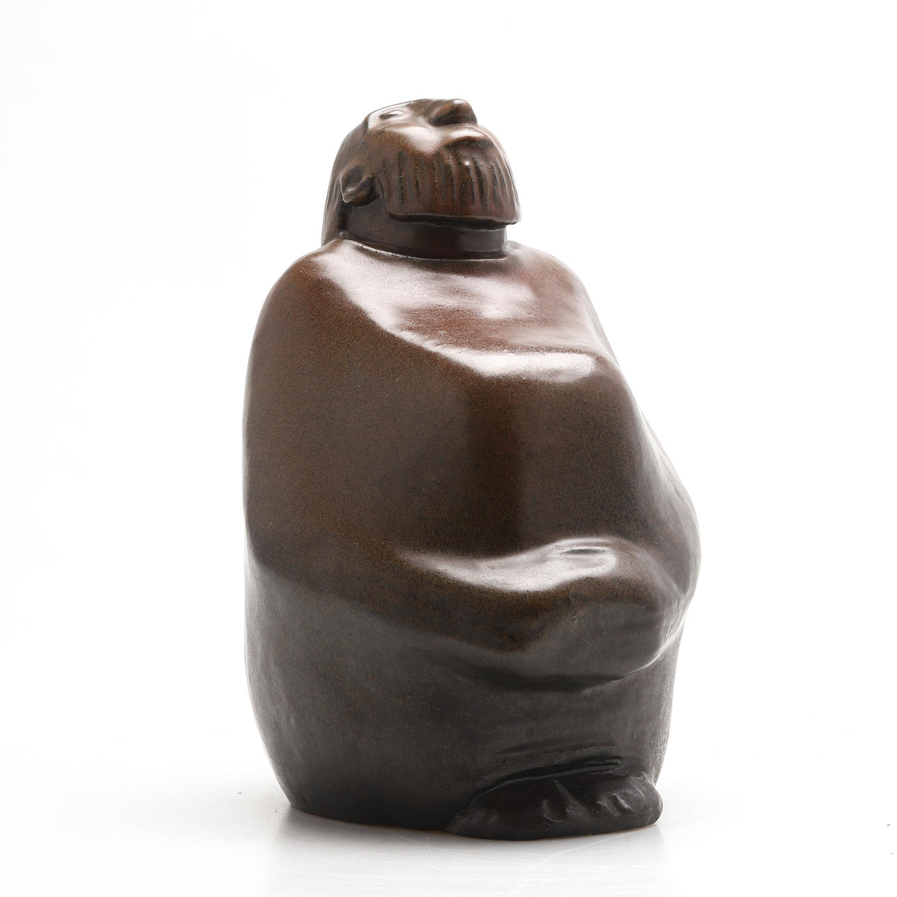 ÅKE HOLM. “Jeremiah”, sculpture, stoneware, signed.