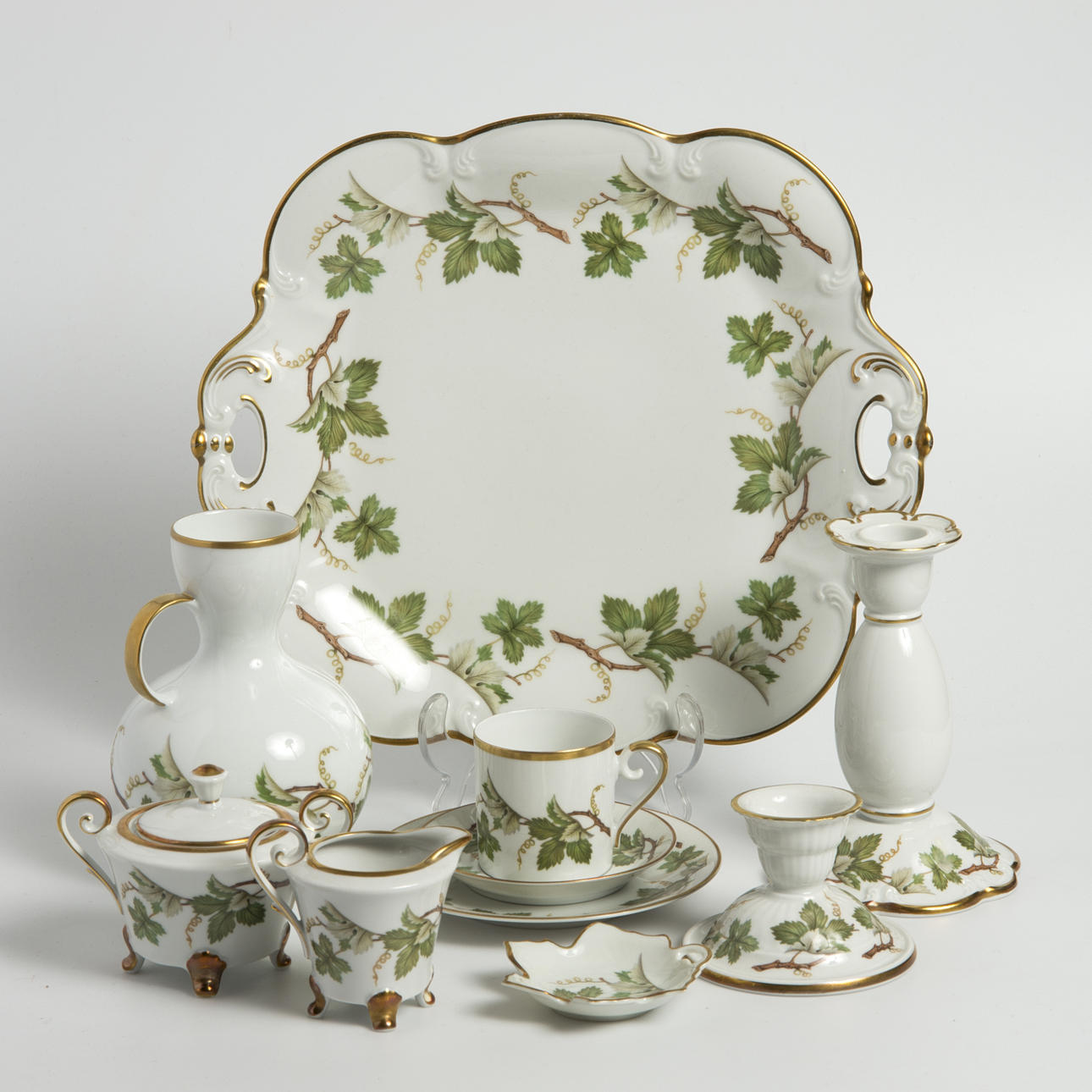 KAFFESERVIS, 31 delar, "Vinranka", Hackefors.