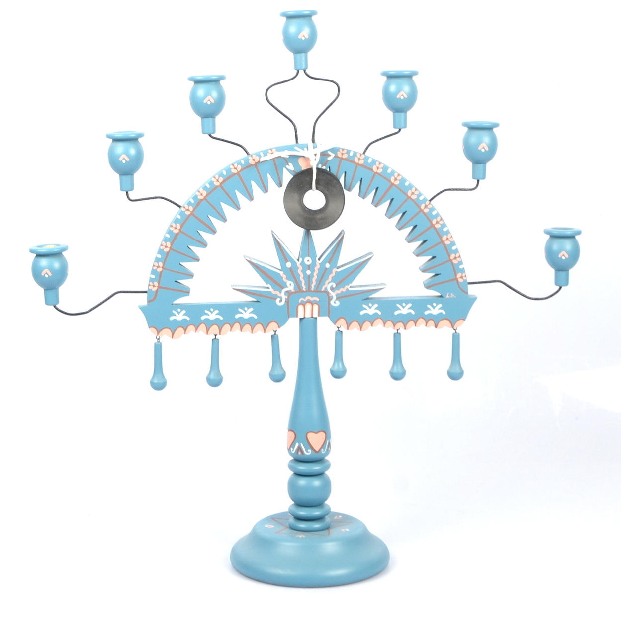 KANDELABER, Smålandsstaken, trä,1900-tal.