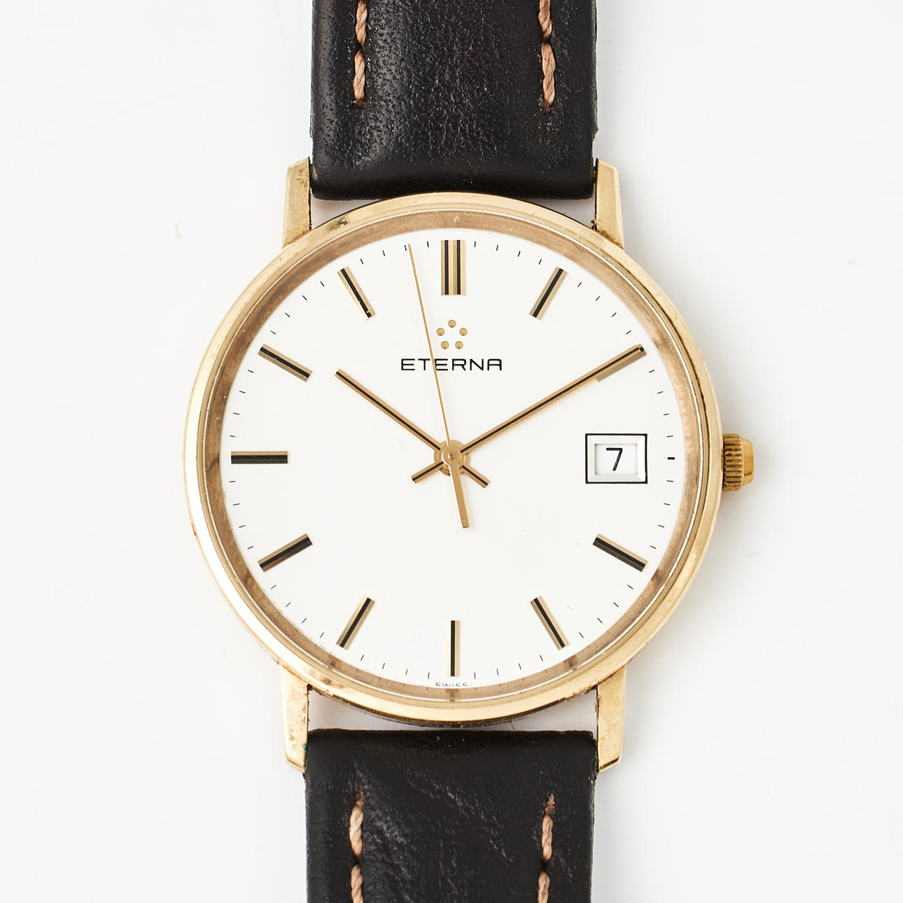 ETERNA, armbandsur, 33,5 mm, 14K guld, ca 1995.