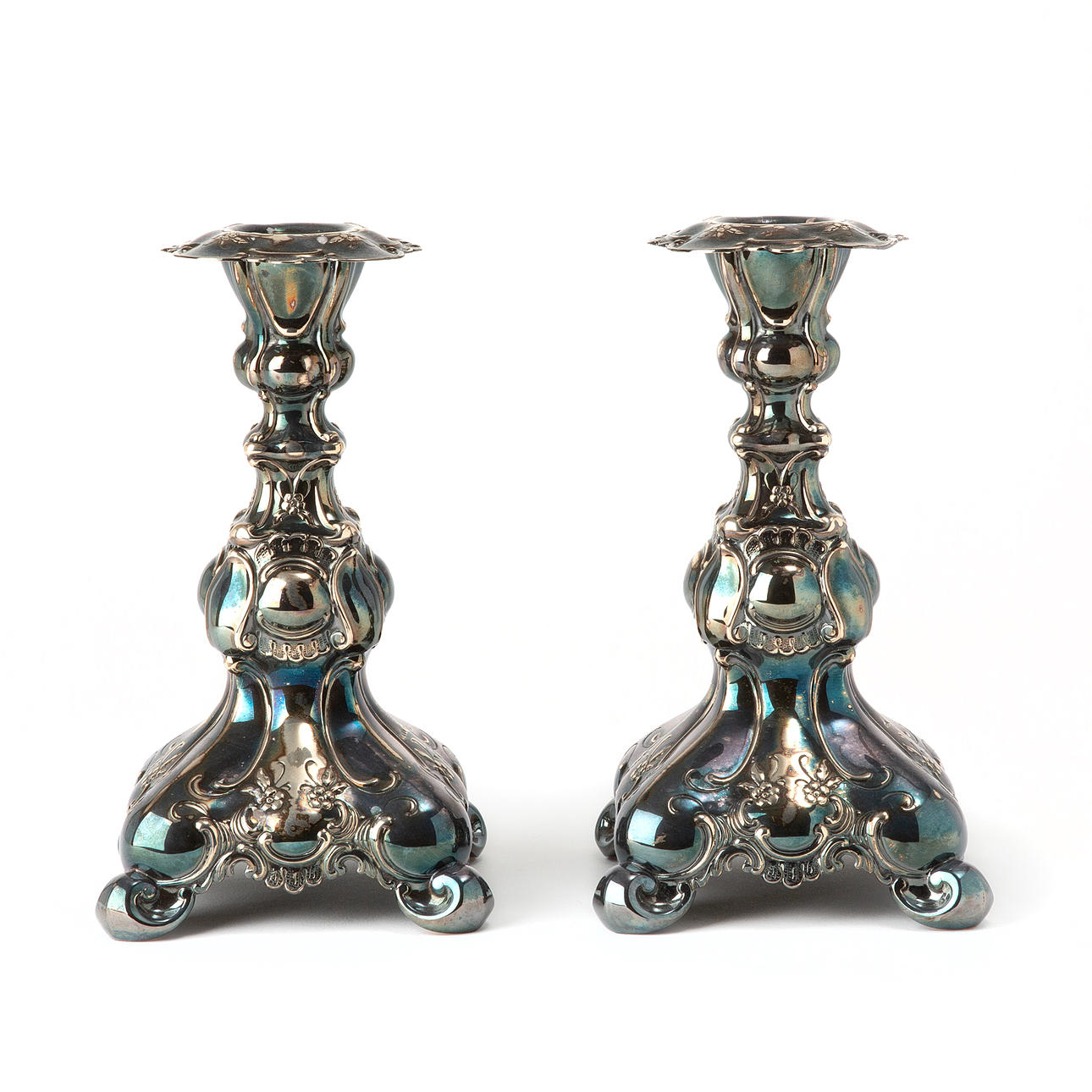 LJUSSTAKAR. Silver, Sverige, 1948.