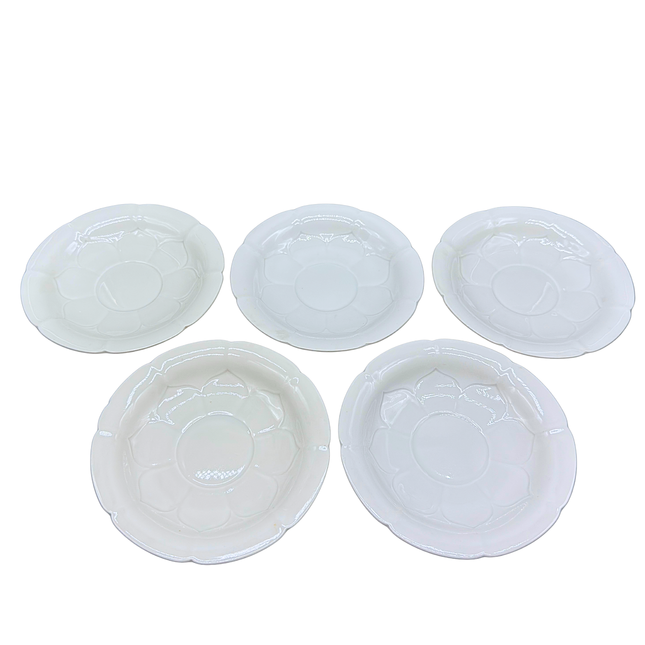 MEISSEN PLATES 5 PIECES, 4. ELECTION.