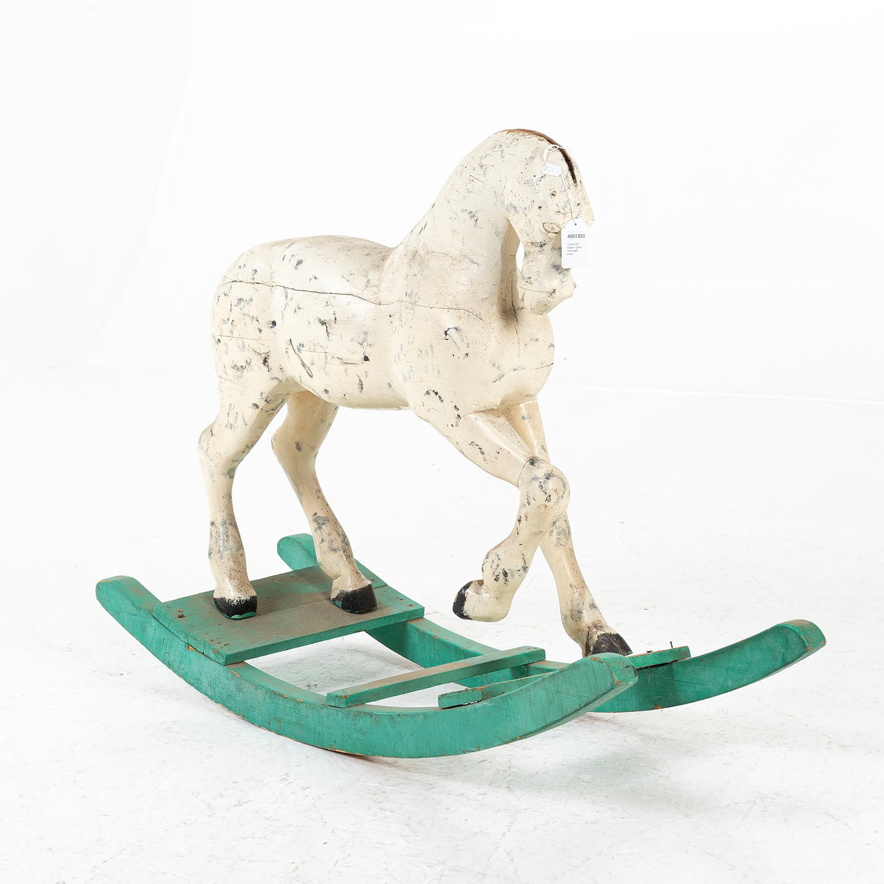 GUNGHÄST, troligen Gemla, 1900-talets början.