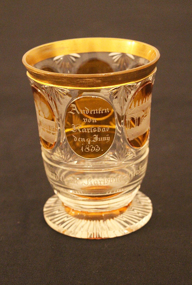 BECHER, Biedermeier, Karlsbad, Böhmen omkring 1833.