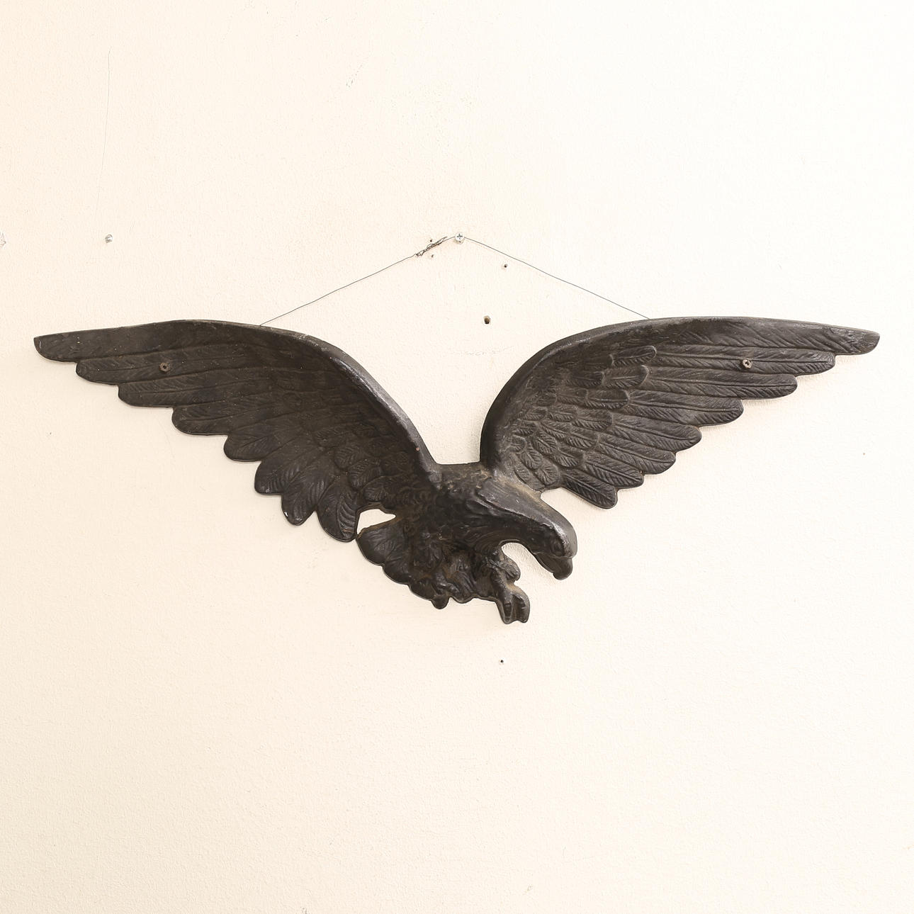 VÄGGRELIEF, gjutgods, 1900-tal.