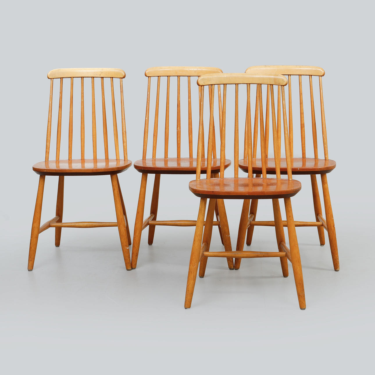 PINNSTOLAR, 4 st, 1900-talets mitt.