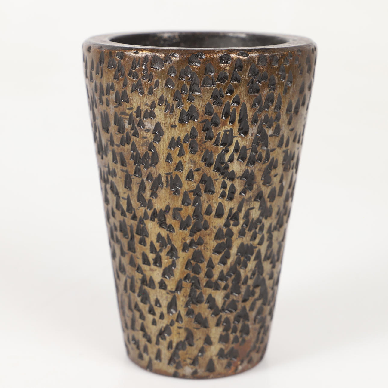 A bronze vase, marked ÖB 1944.