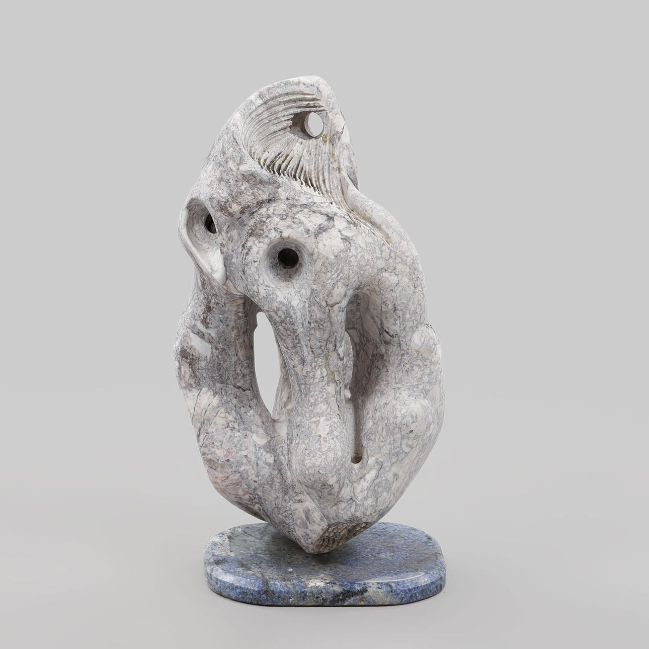 ANTONIO PASQUINI. Sculpture, stone, signed and dated 2004.