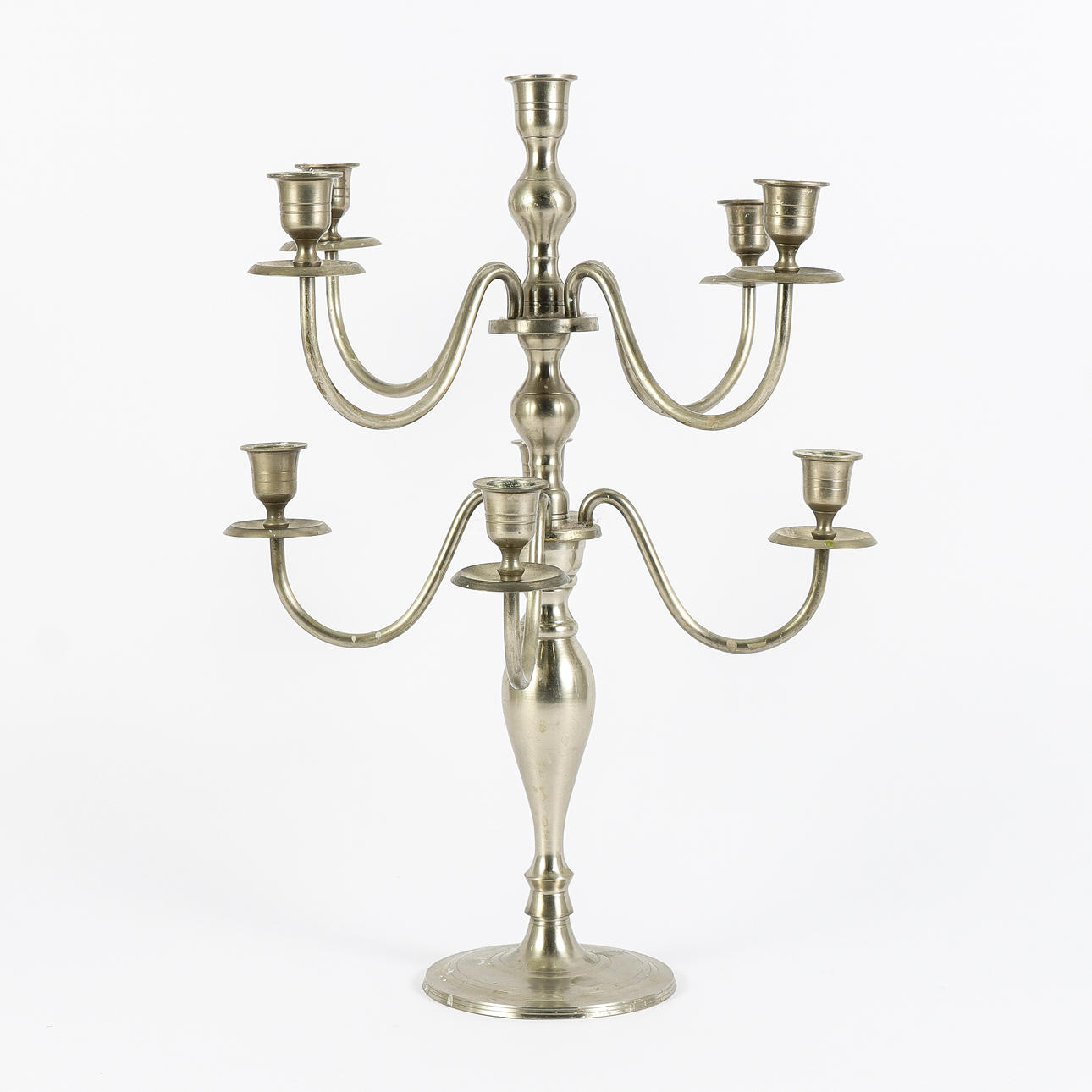 KANDELABER vitmetall.