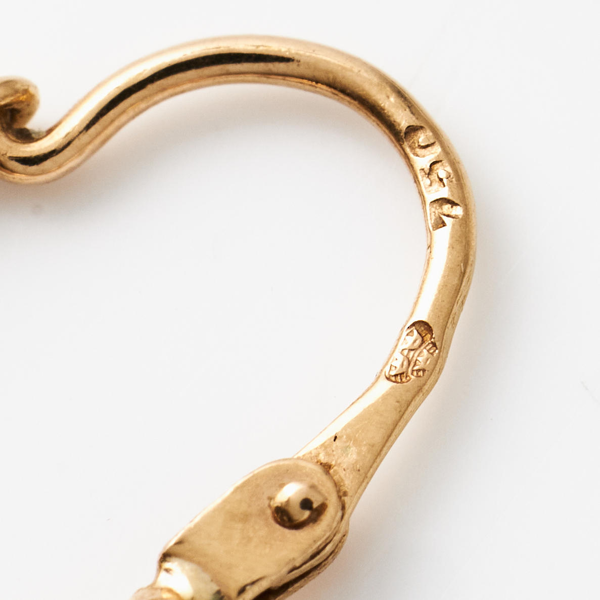 ÖRHÄNGEN, ett par, 18K guld. Smycken & Ädelstenar - Örhängen - Auctionet