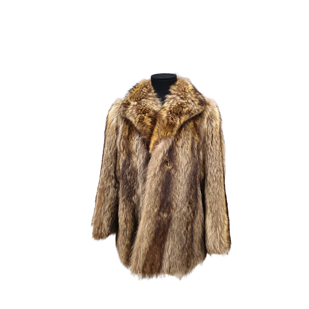 FOX FUR JACKET.
