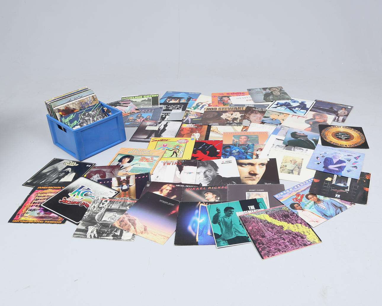 LP RECORDS, inter alia Rock., about 80 pcs. Collectables - Audio, Vinyl ...