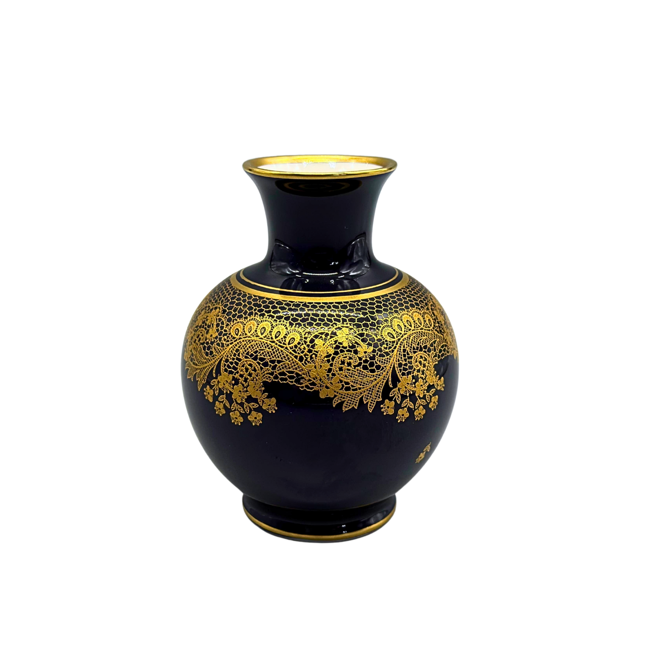 Lindner vase - cobalt vase.