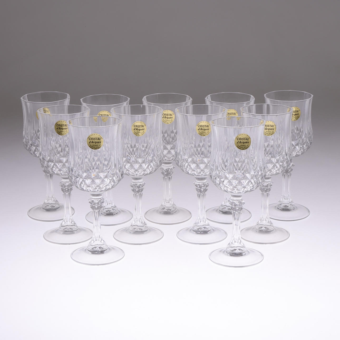 VINGLAS, 11 st, Cristal d´Arques, Frankrike.