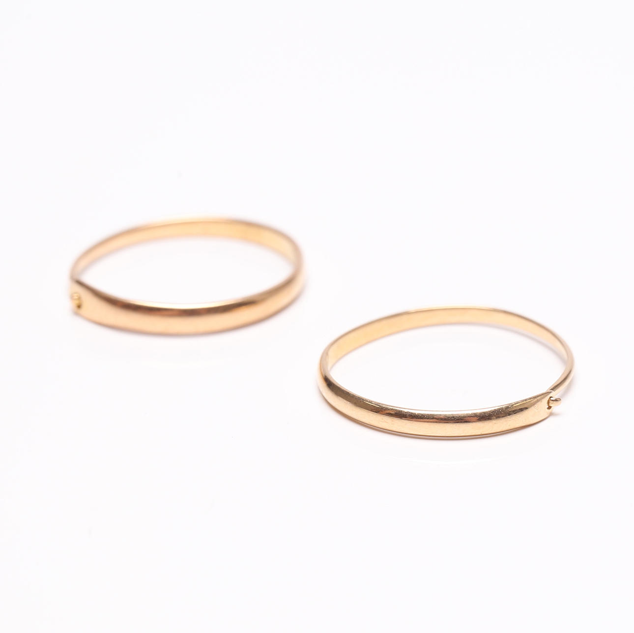 ÖRHÄNGEN, ett par, 18K guld, vikt ca 1.3gram.