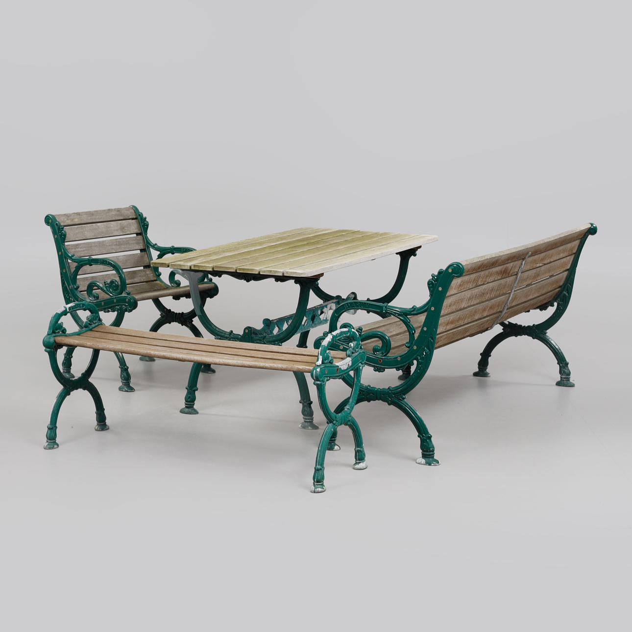 A 4-piece garden group, Byaryms bruk.