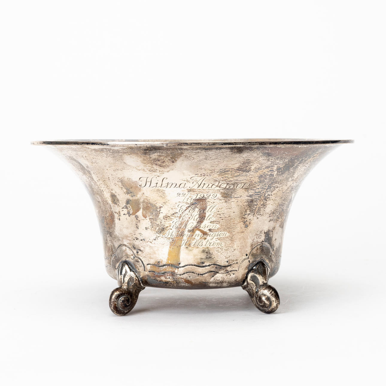 SKÅL, silver, K.A Andersson, 1920-tal.