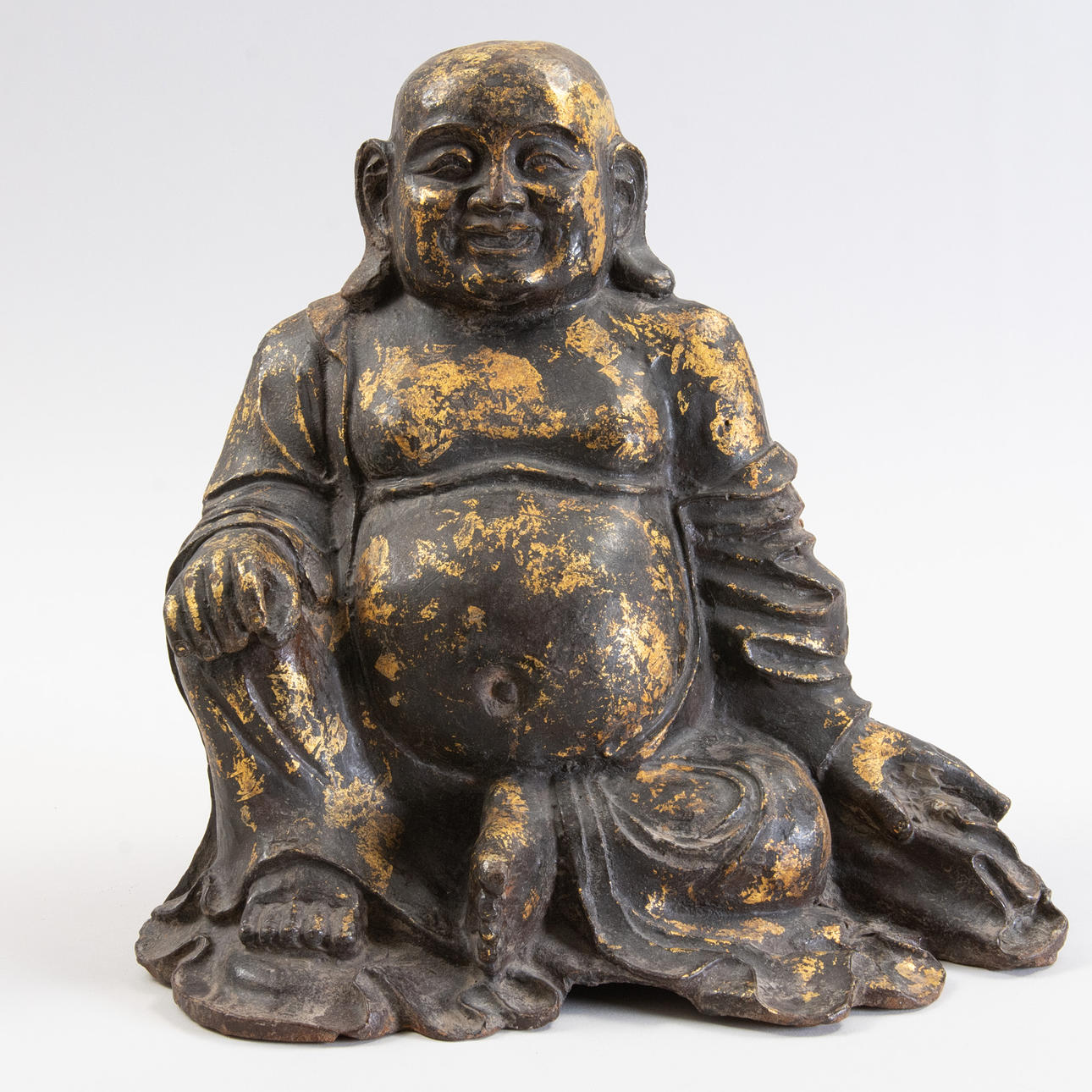 Escultura, Buda sonriente (28H cm.)