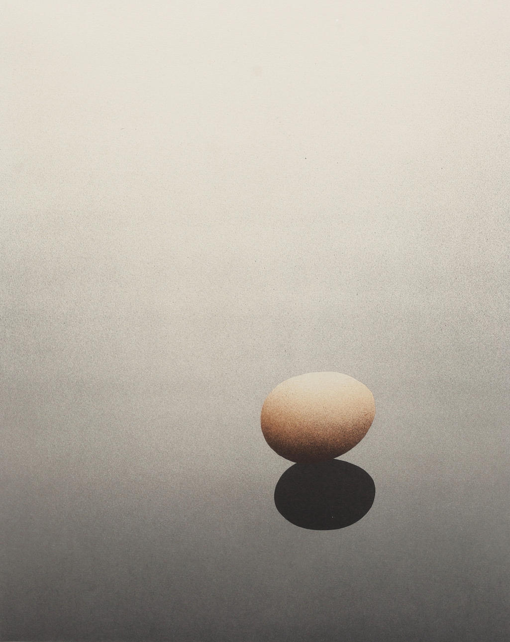 JOHANNES OLSSON. Svävande ägg, färglitografi, signerad och numrerad 246/250.