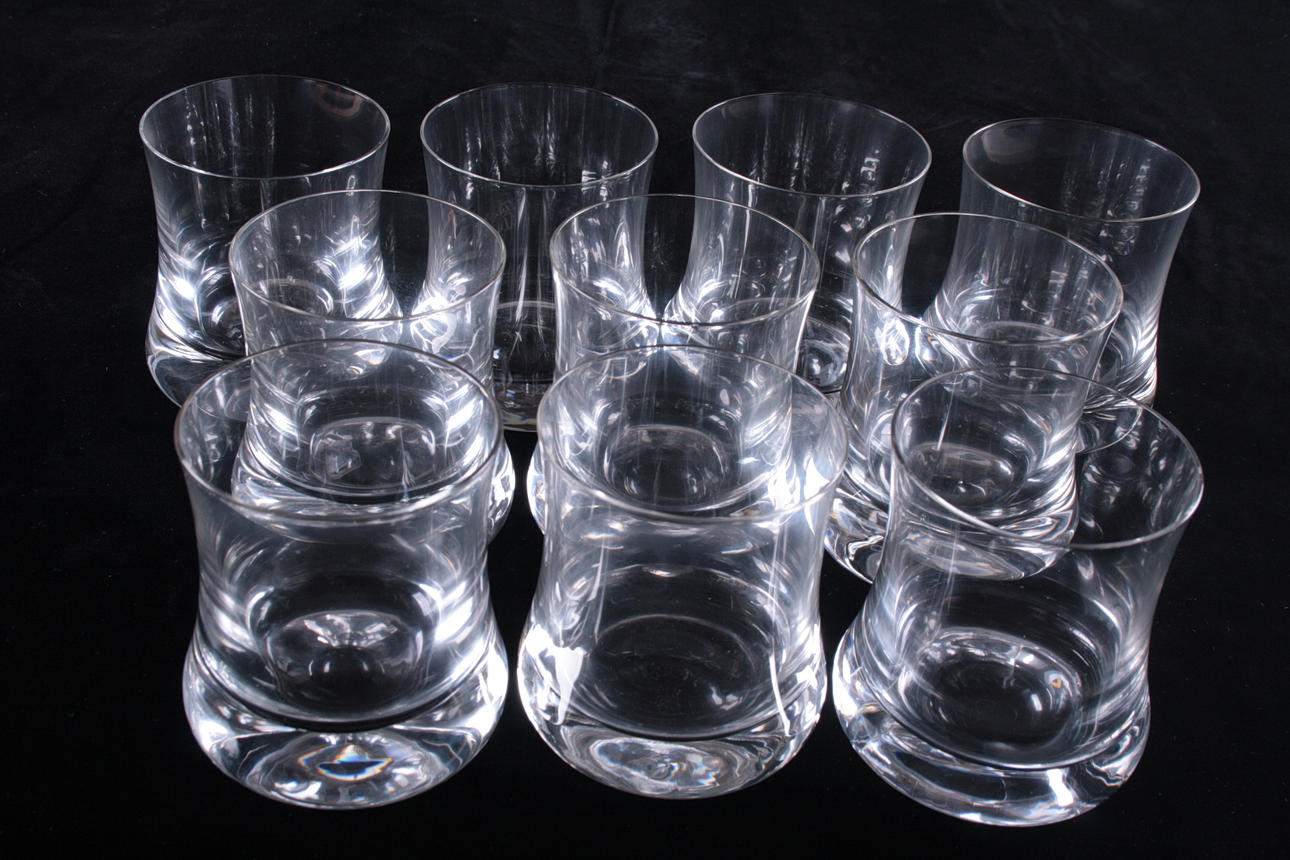 WHISKYGLAS, Möjligen, orrefors, Sky Old Fashioned, 10 st.