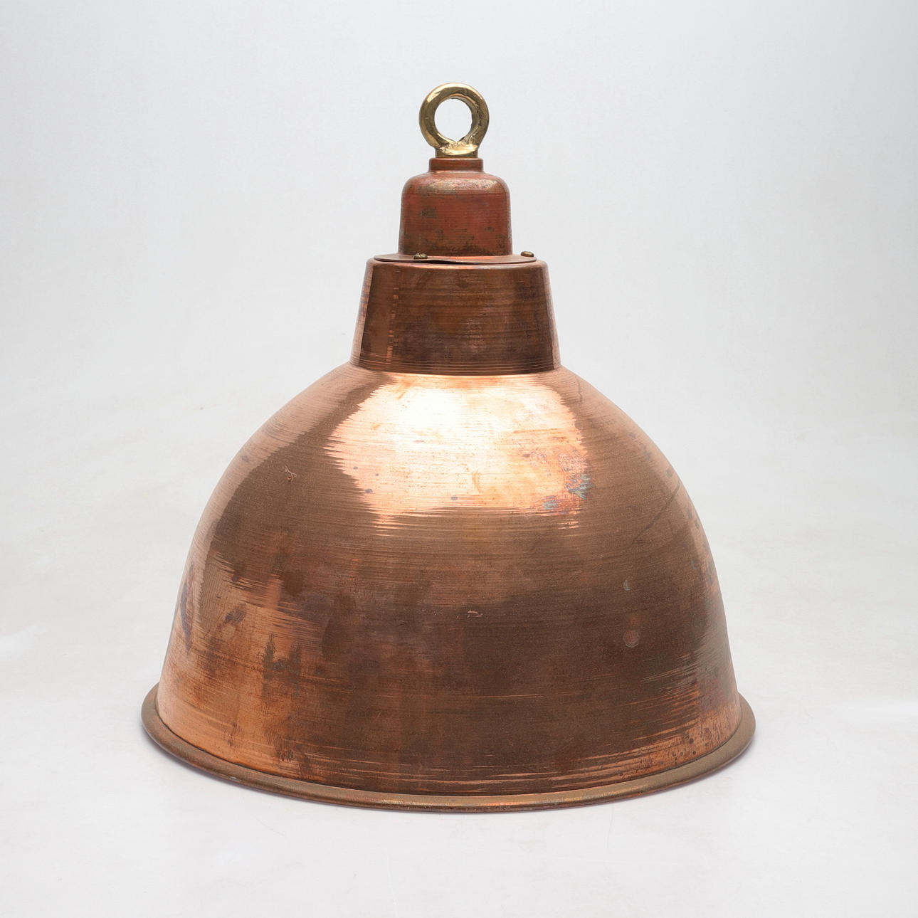 CEILING LAMP, copper. Ship model.