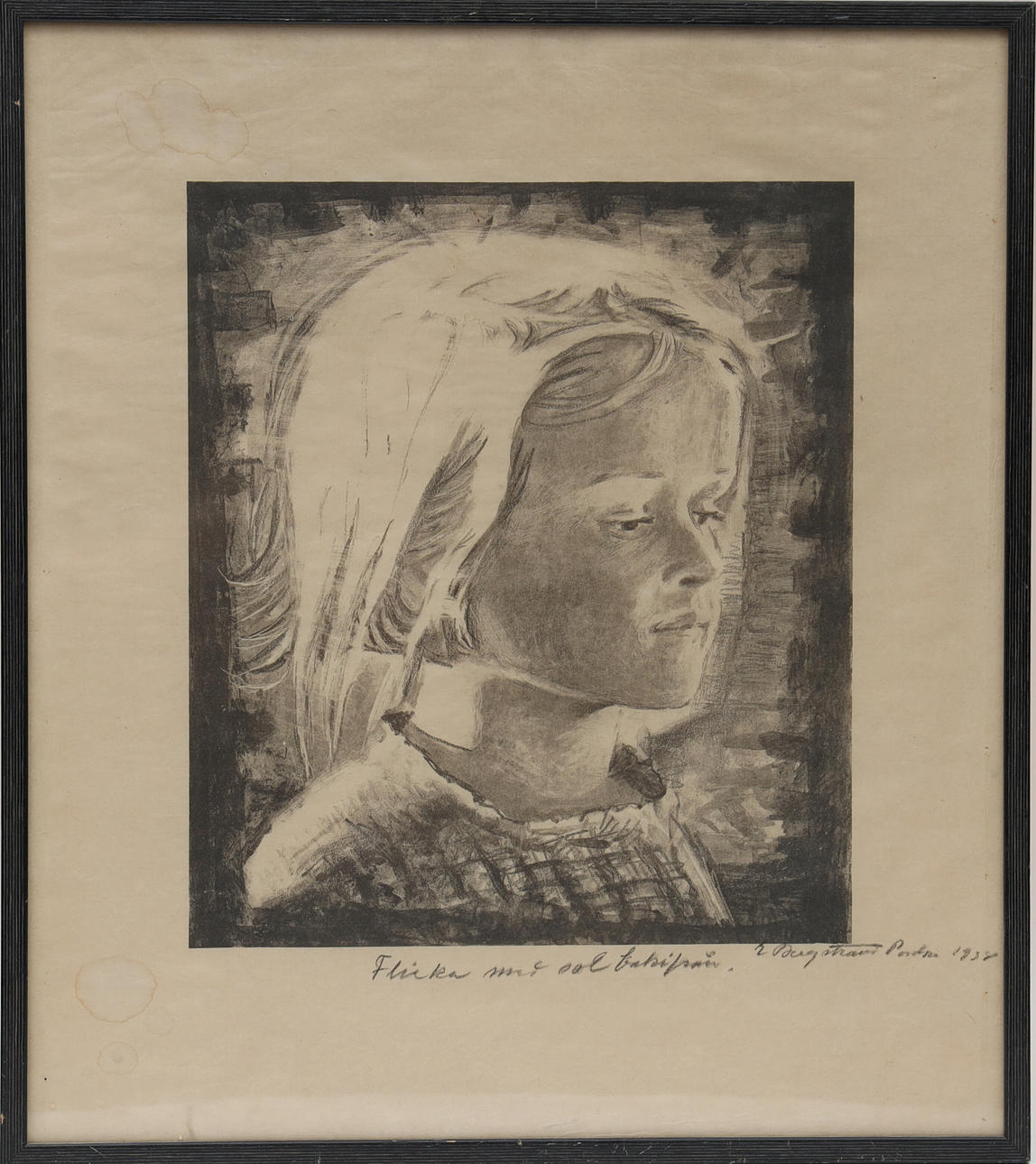 Konsttryck daterat 1934.