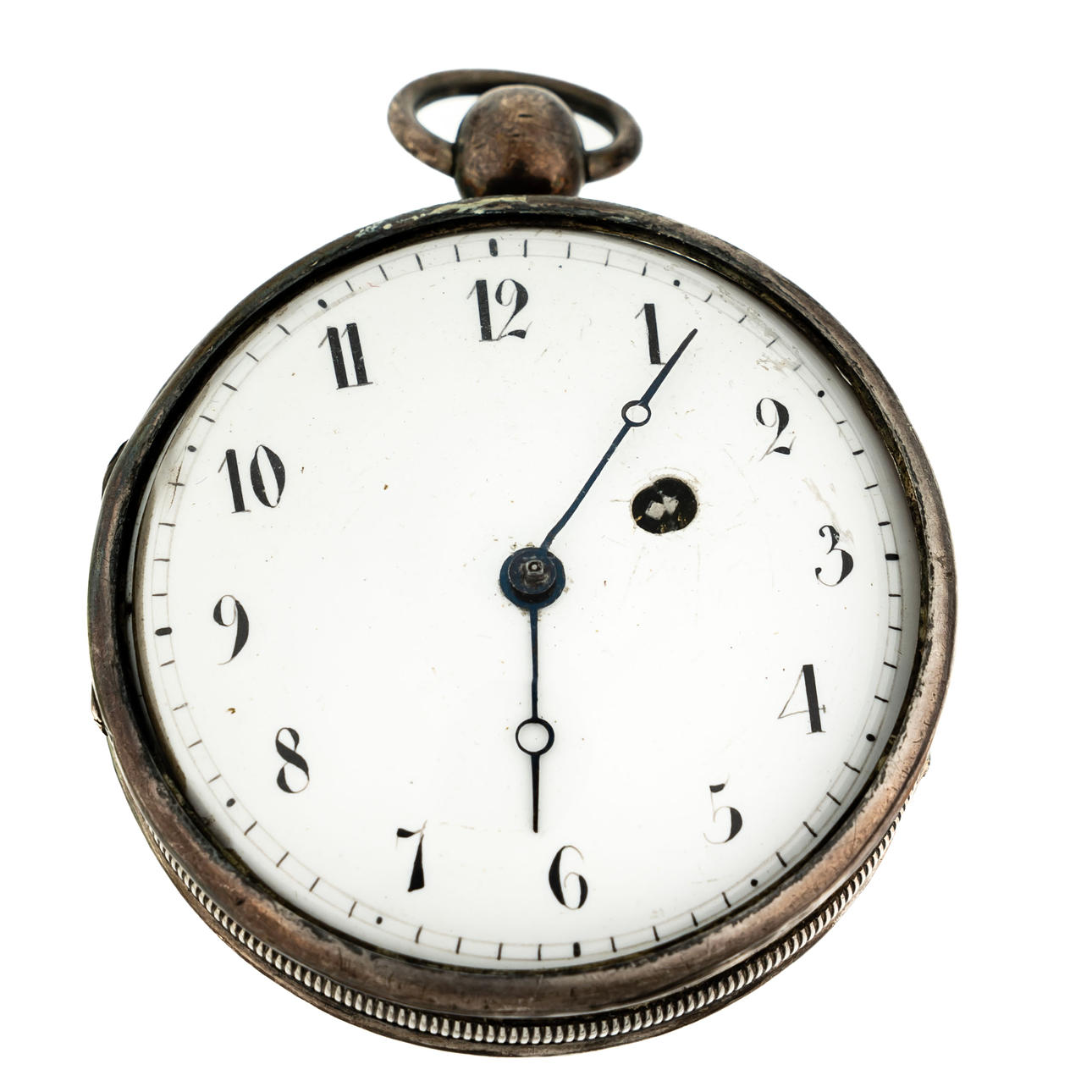 POCKET WATCH. Silver 19th century.