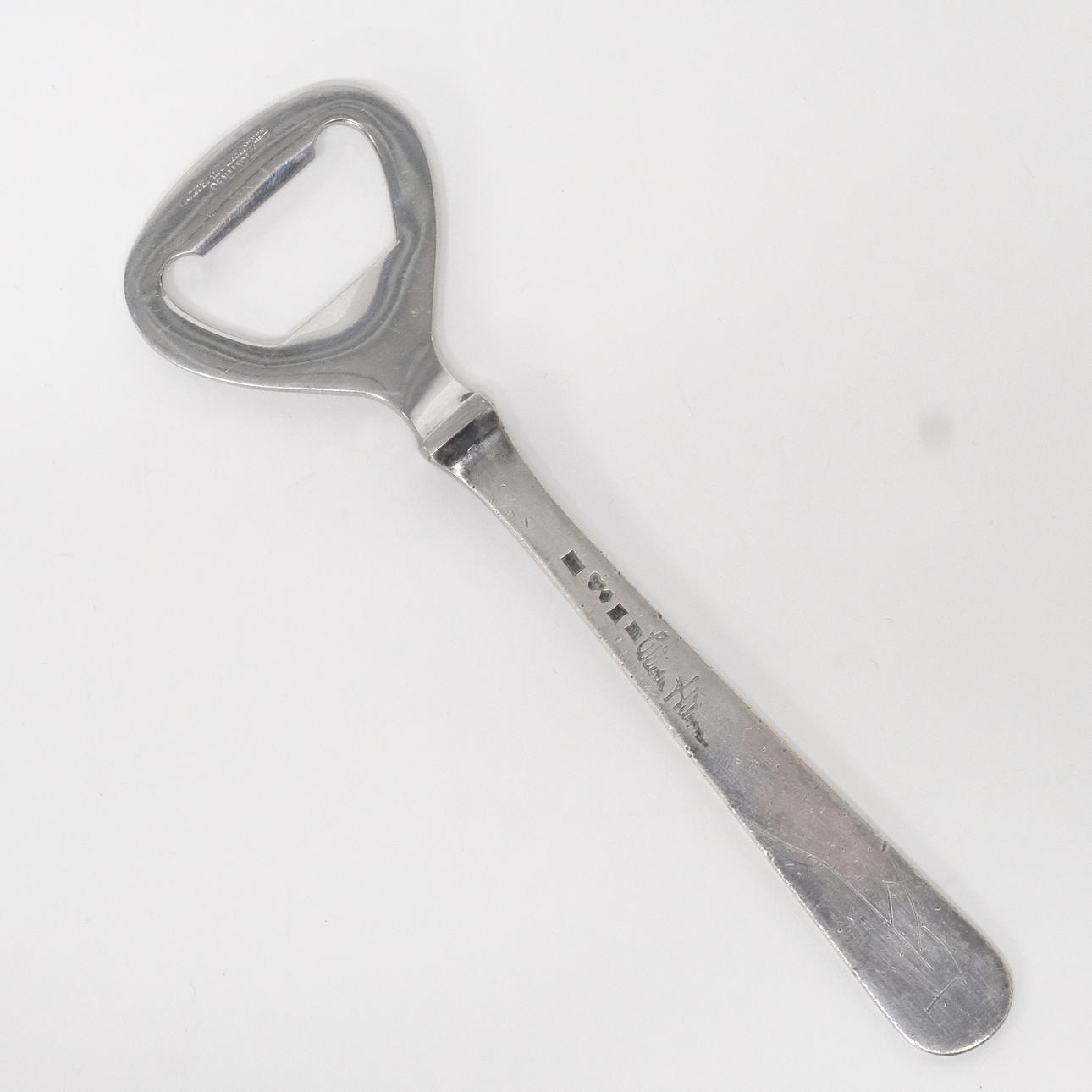 WIWEN NILSSON. CAP OPENER, HANDLE IN SILVER.