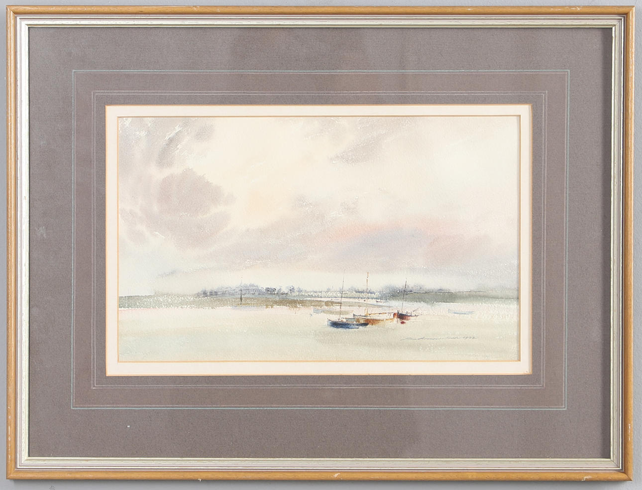 IAN ARMOUR-CHELU (1928-2000). THE RIVER ALDE, SUFFOLK.