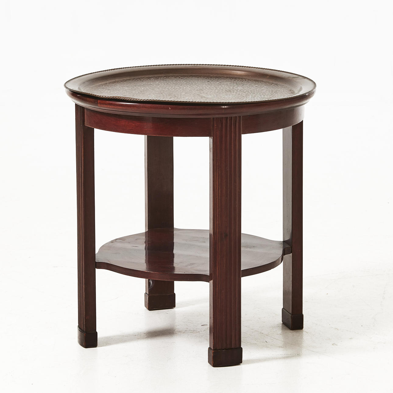 A 1930s-century art deco table.