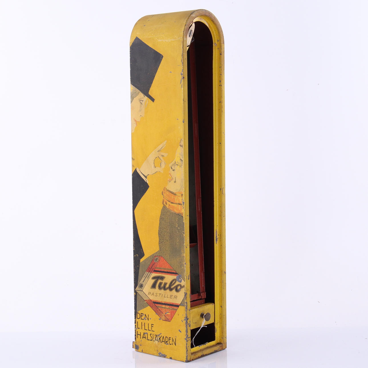 TULO PASTILLER, automat för tablettaskar, omkring 1920-tal.