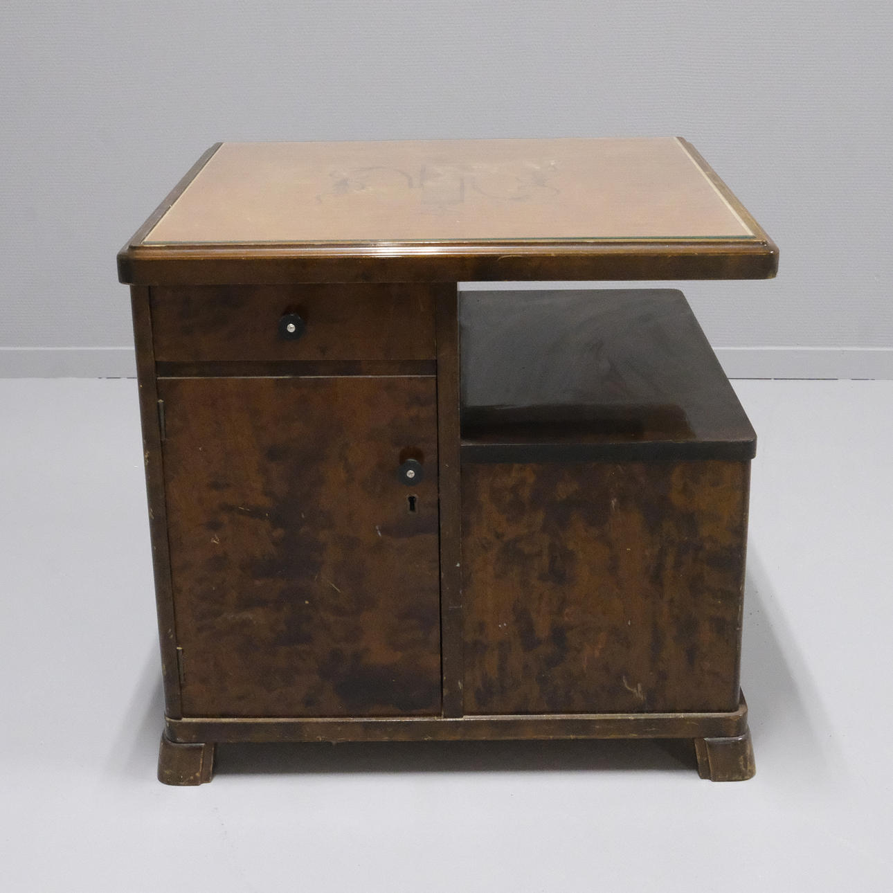 TABLE, ART DECO, 1930S/40S.