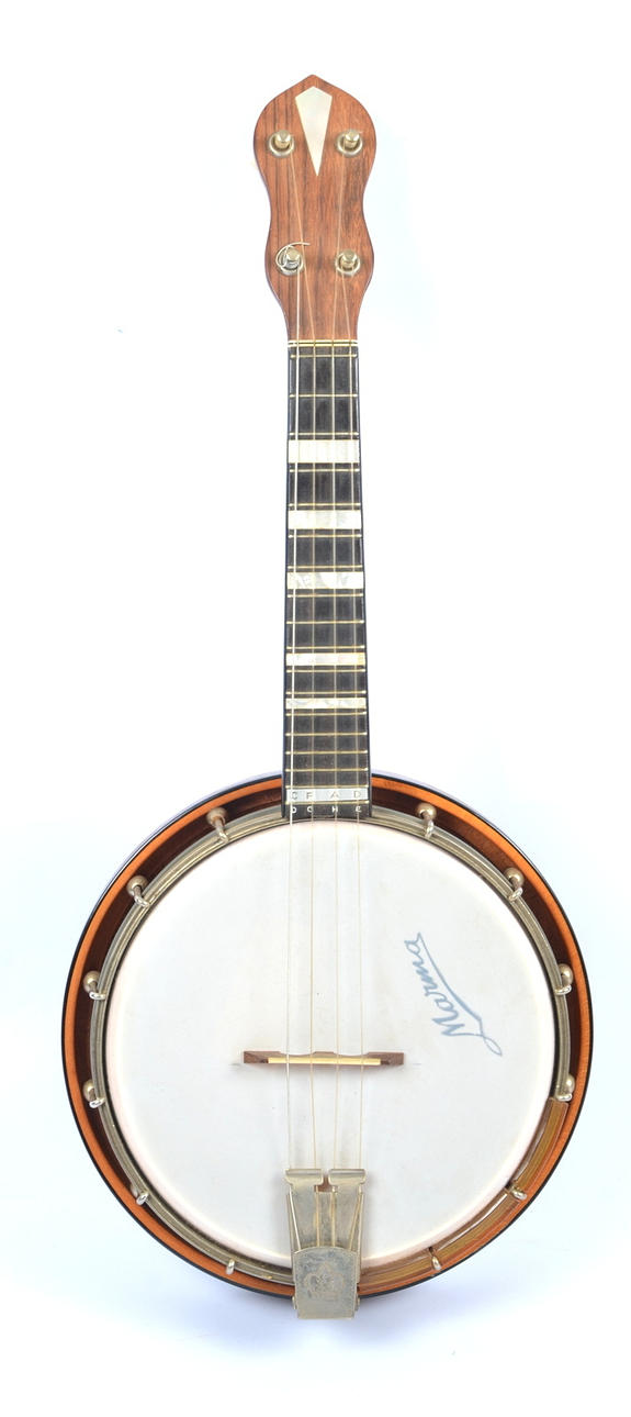 BANJO, Marma, 4-strängad, 1900-tal.