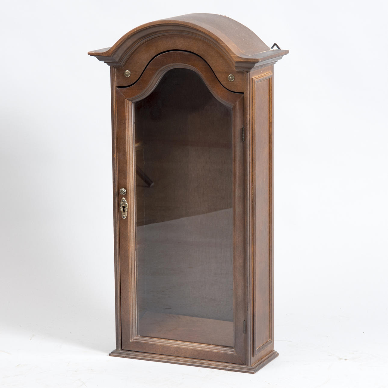 VÄGGVITRINSKÅP, rokokostil, 1900-talets andra hälft.