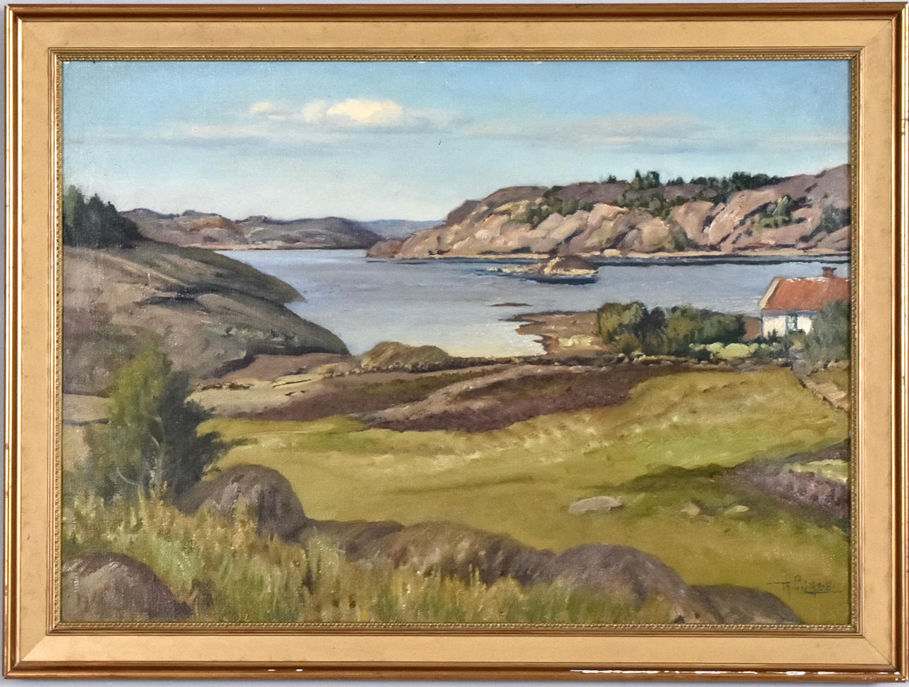 OIDENTIFIERAD KONSTNÄR. Oil on canvas.