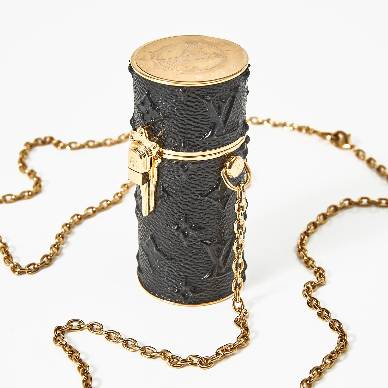 LOUIS VUITTON, "Monogram Lipstick Case", case/bag charm, 2019.