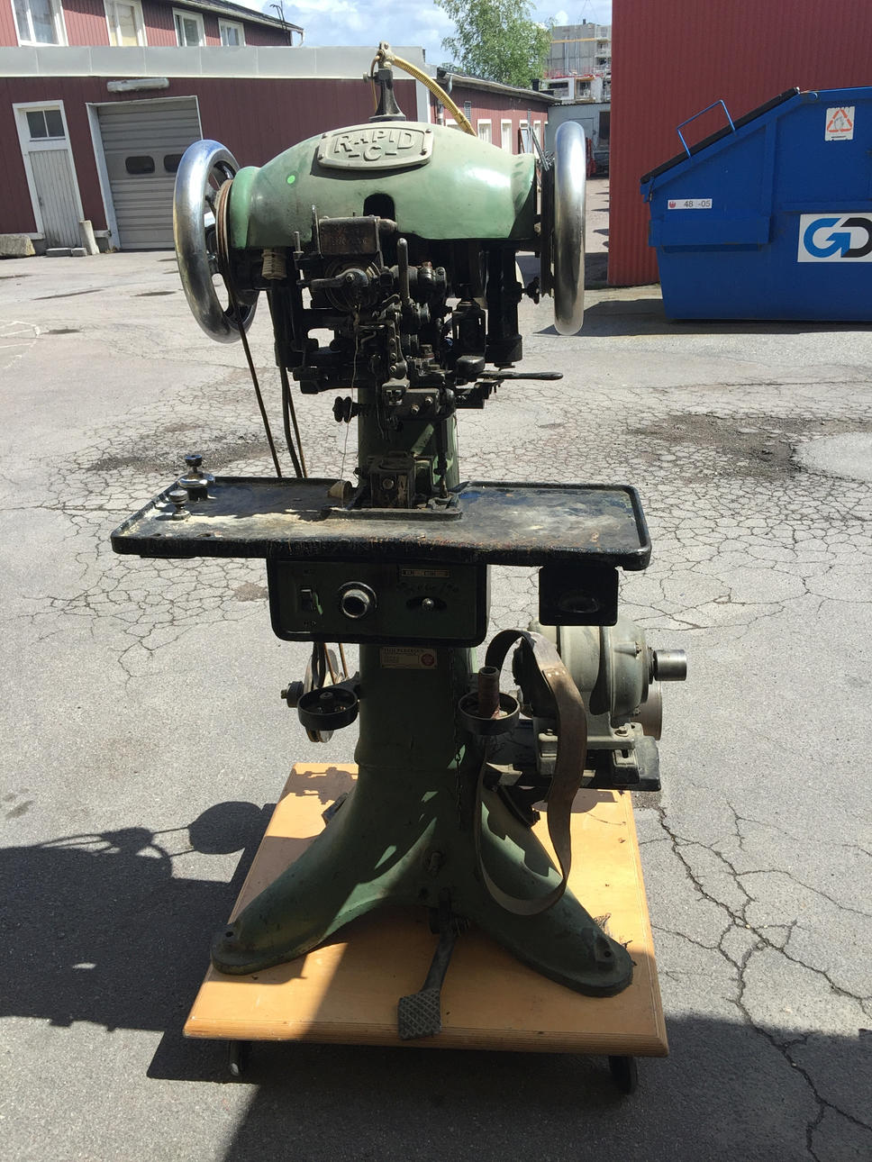 SKOMAKARMASKIN, Rapid C, 1900-tal.