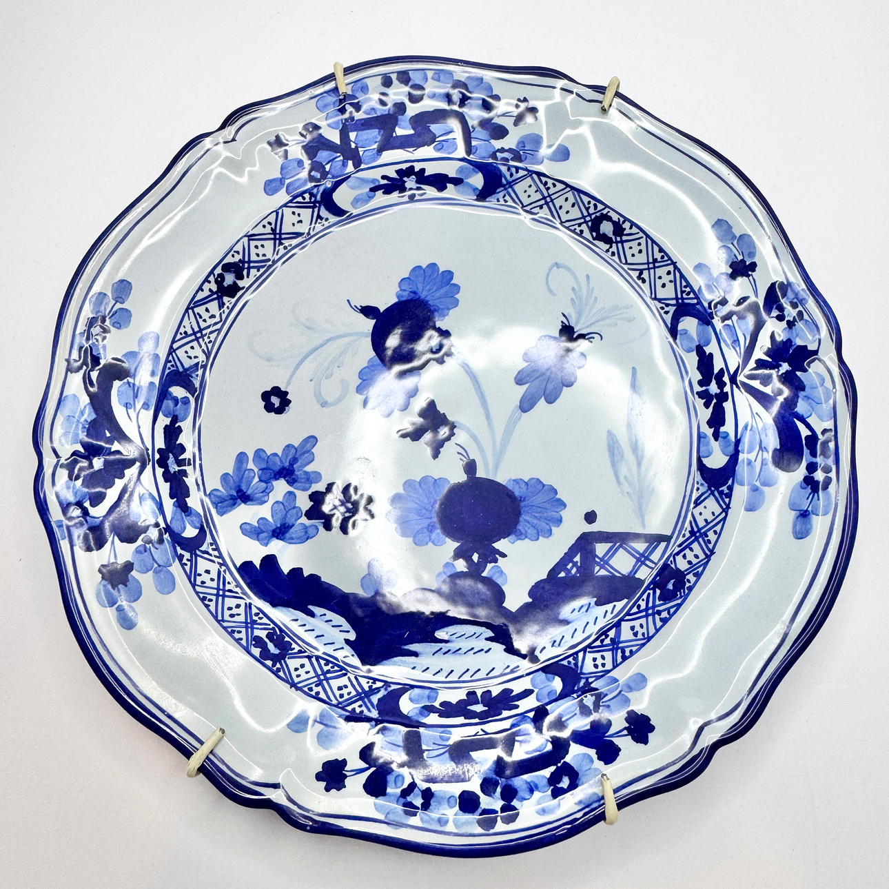 Signed Wall Plate. Italy.