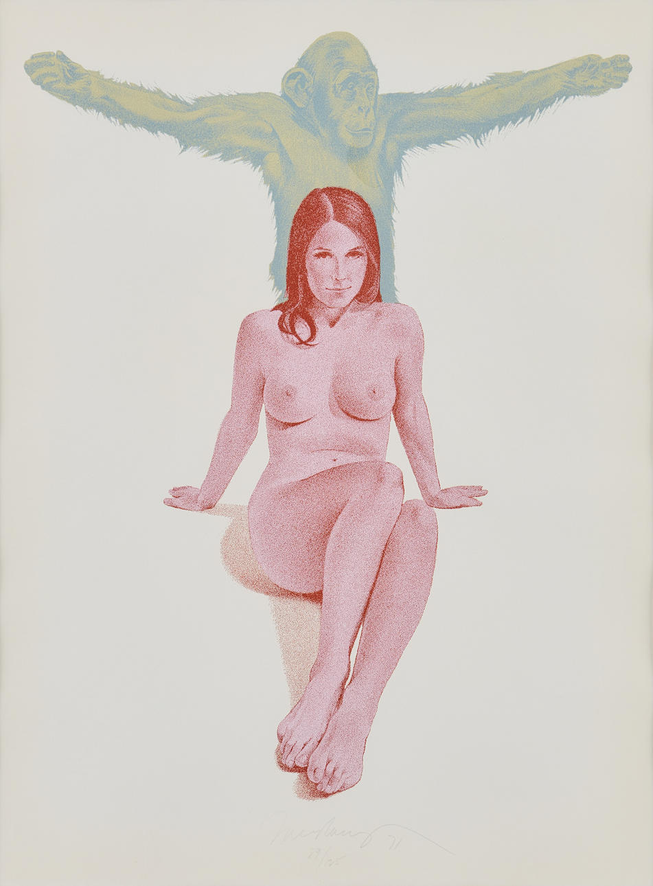 MEL RAMOS (USA 1935-2018). “Chimpanzee”.