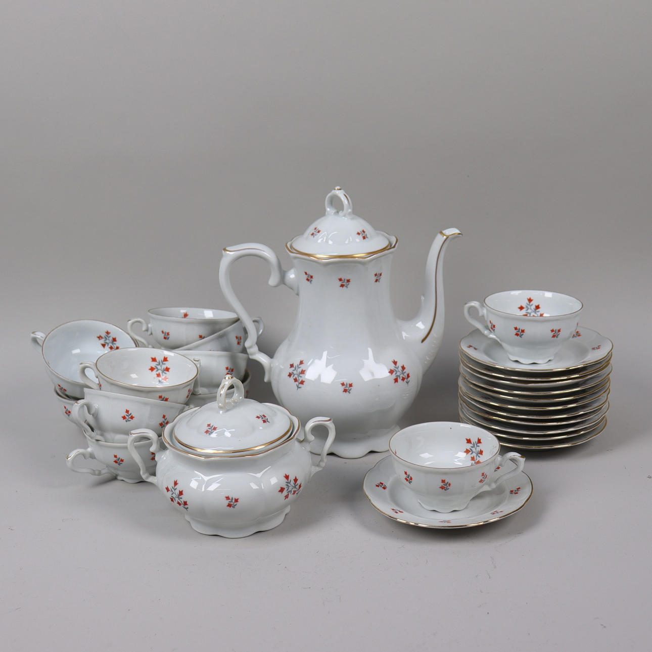 COFFEE SET, Hackefors, 26 pieces.