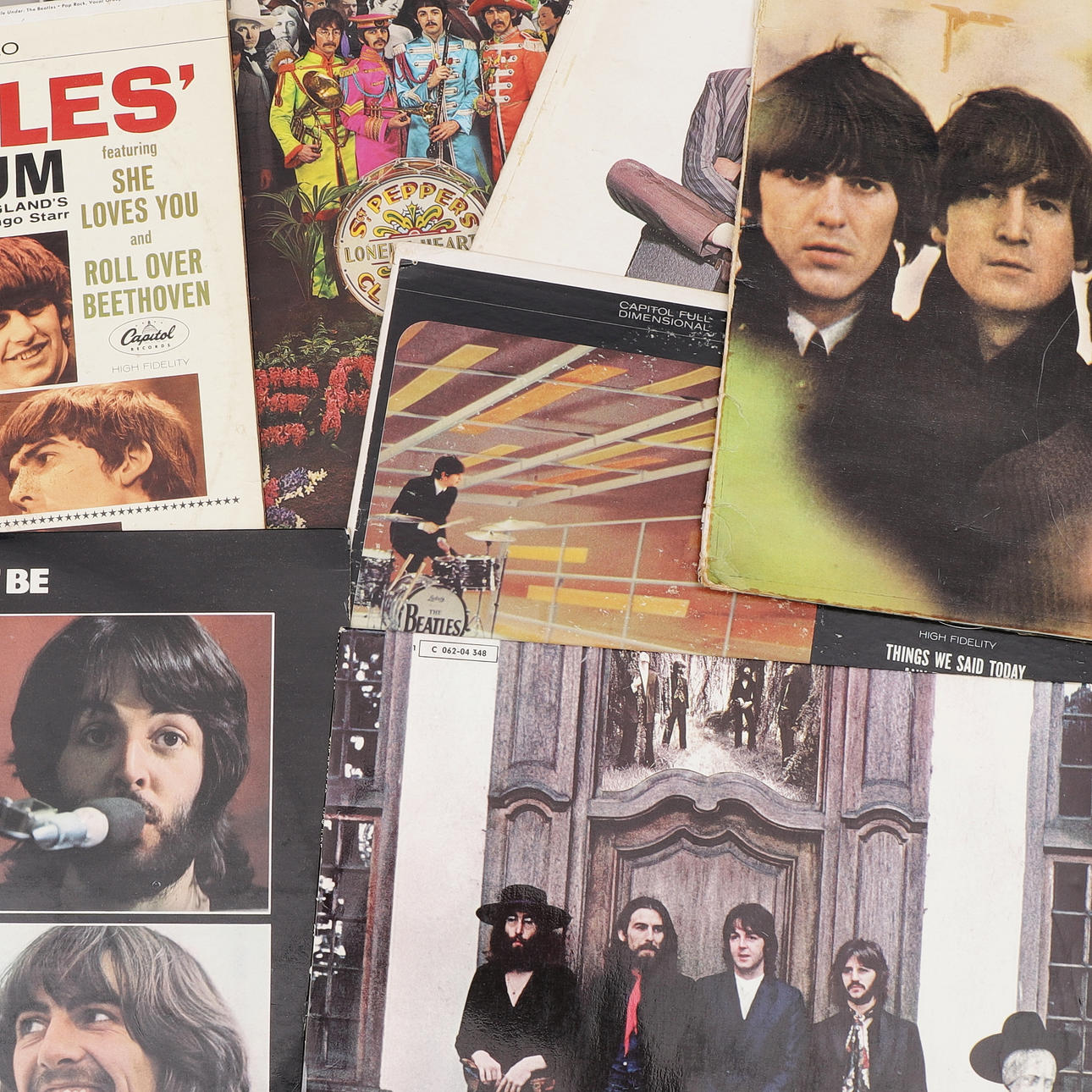BEATLES, LP/Vinyl, 8 pcs.
