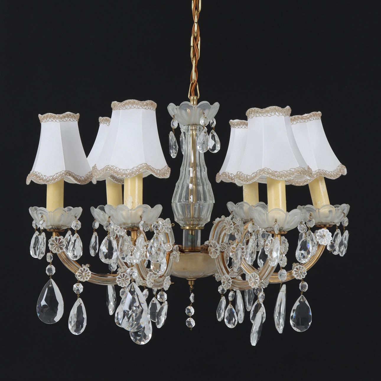 LJUSKRONA, venetiansk stil. 1900-tal.