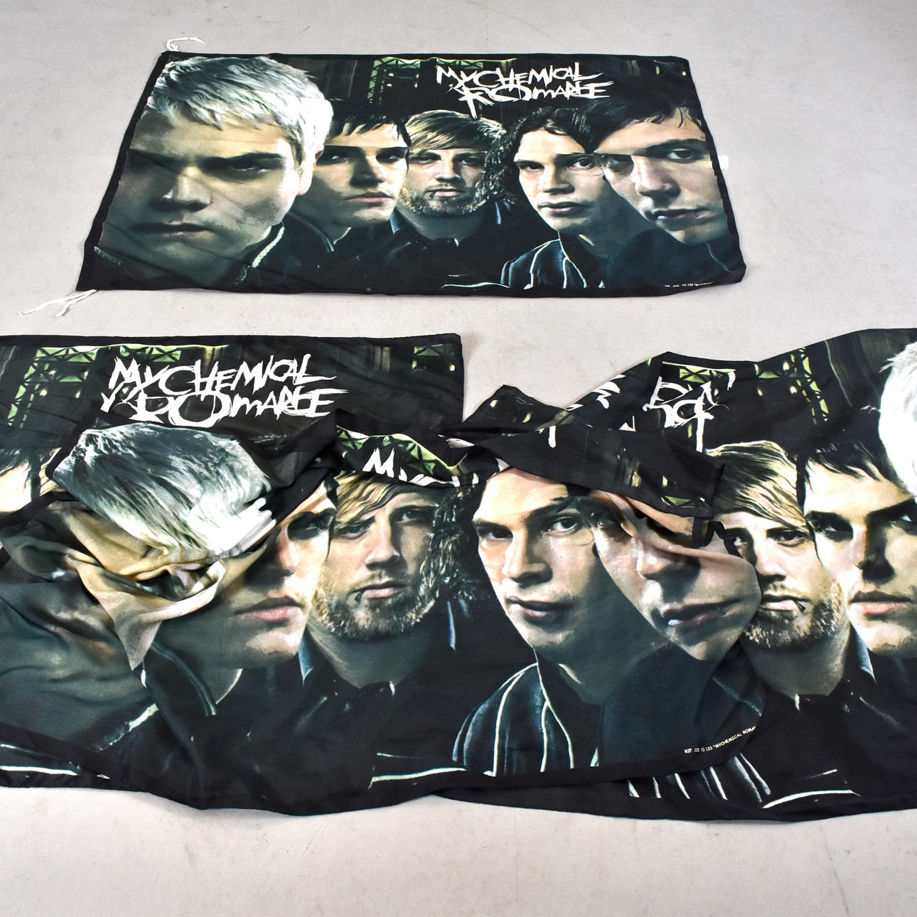 PROMO FLAGS, 4 pcs, My Chemical Romance.