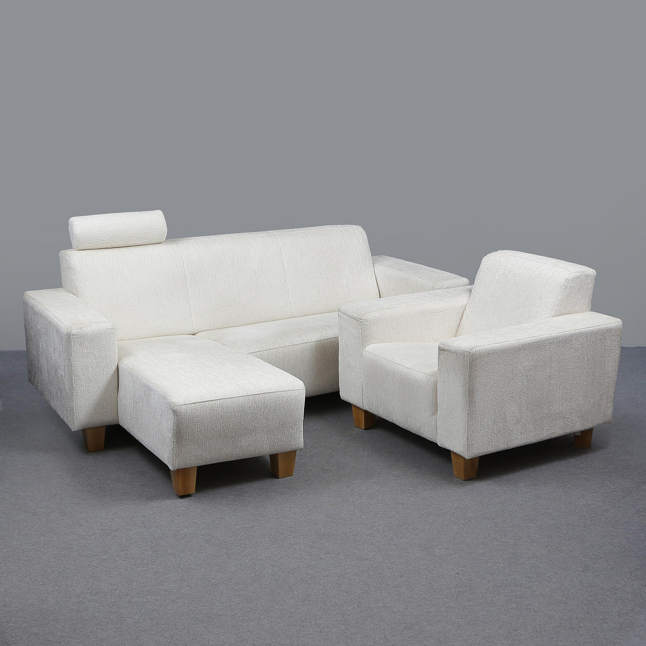 SOFA AND ARMCHAIR, CONTEMPORARY.